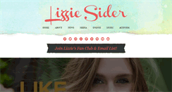 Desktop Screenshot of lizziesider.com